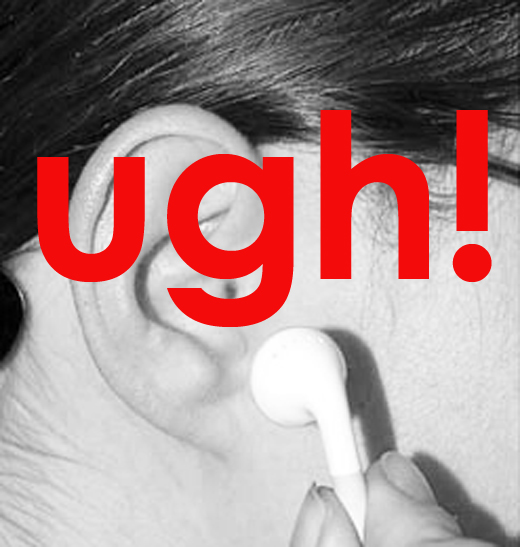 earbud earphone fall out falling bad