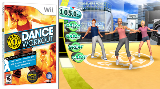 Gold's Gym Dance Workout video game