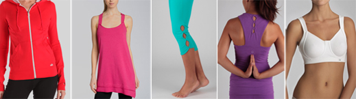 Teleyoga fitness wear couture favorites 